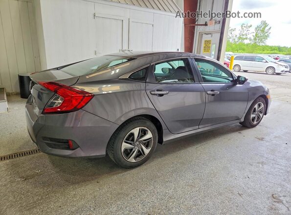 2HGFC2F60KH513127 2019 HONDA CIVIC Gray 