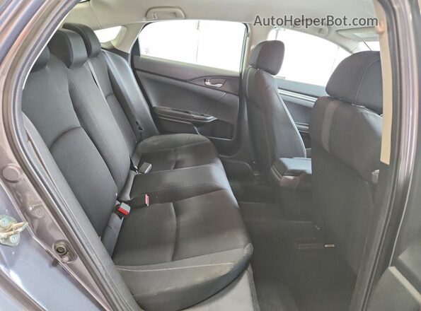 2HGFC2F60KH513127 2019 HONDA CIVIC Gray 
