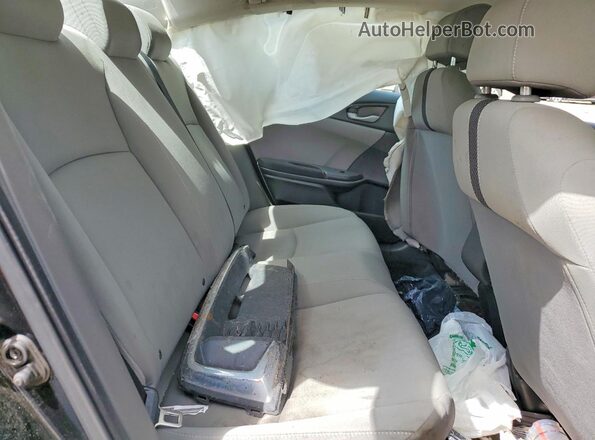 2HGFC2F60KH524967 2019 HONDA CIVIC Black Rear seats view