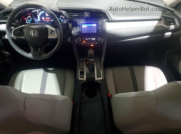 2HGFC2F60KH538366 2019 HONDA CIVIC Charcoal Вид панелі приладів
