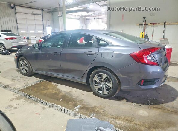 2HGFC2F60KH538366 2019 HONDA CIVIC Charcoal Задня ліва чверть