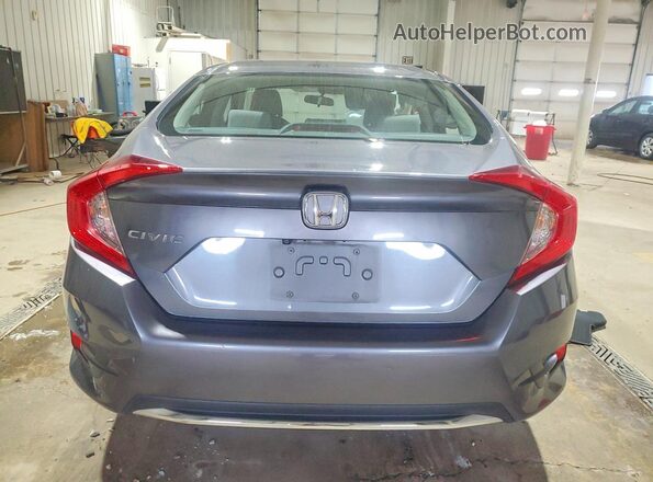 2HGFC2F60KH538366 2019 HONDA CIVIC Charcoal Вид ззаду