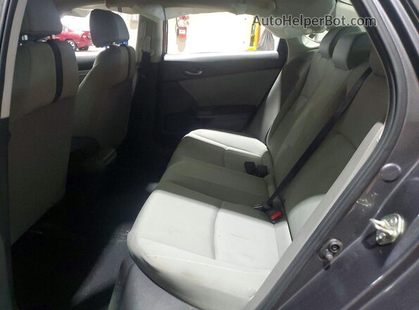2HGFC2F60KH538366 2019 HONDA CIVIC Charcoal Вид задніх сидінь