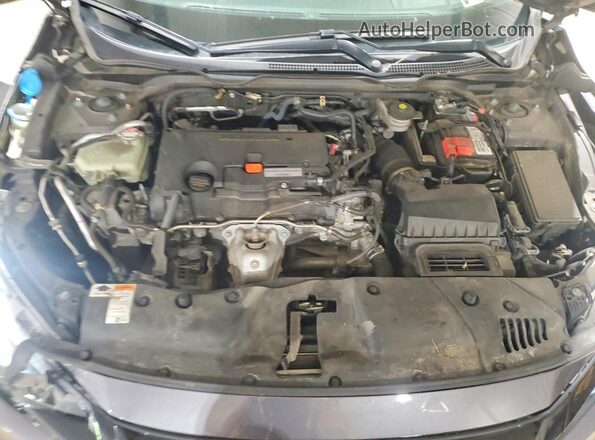 2HGFC2F60KH538366 2019 HONDA CIVIC Charcoal Вид задньої частини салону