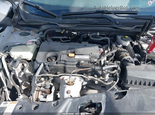 2HGFC2F60KH605399 2019 HONDA CIVIC Silver Вид ззаду