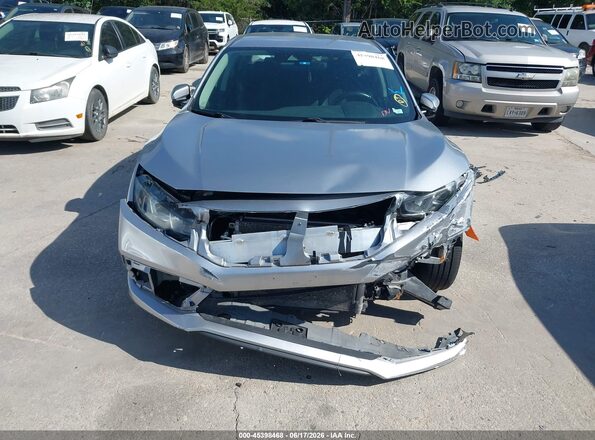 2HGFC2F60KH605399 2019 HONDA CIVIC Silver Вид задньої частини салону