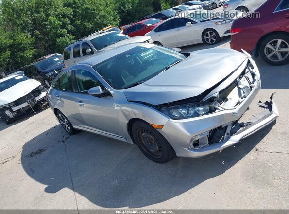 2HGFC2F60KH605399 2019 HONDA CIVIC Silver Панорамний вид салону 360°
