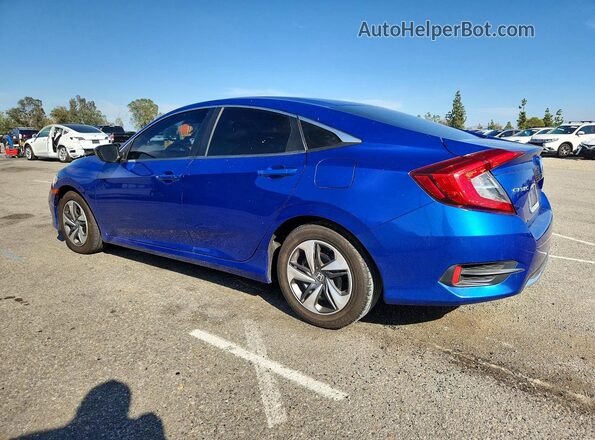 2HGFC2F60LH547117 2020 HONDA CIVIC Blue უკანა მარცხენა