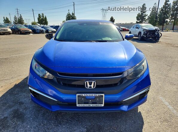 2HGFC2F60LH547117 2020 HONDA CIVIC Blue წინა ხედი