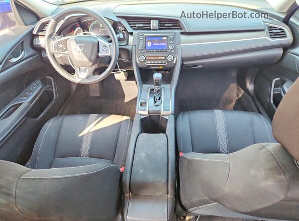 2HGFC2F60LH547117 2020 HONDA CIVIC Blue წინა პანელის ხედი