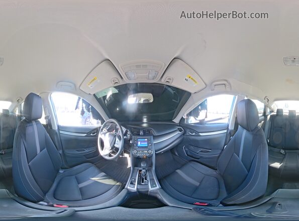 2HGFC2F60LH547117 2020 HONDA CIVIC Blue VIN კოდის სტიკერის ხედი