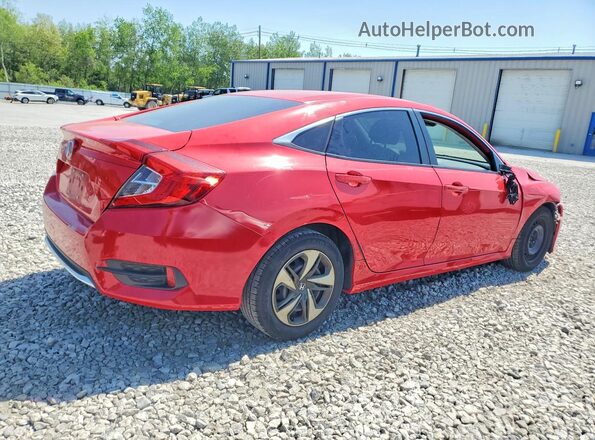 2HGFC2F60LH552205 2020 HONDA CIVIC Красный 