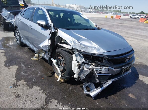 2HGFC2F60LH555055 2020 HONDA CIVIC Silver Вид спереду