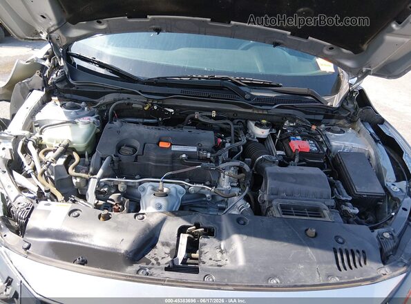 2HGFC2F60LH555055 2020 HONDA CIVIC Silver Вид ззаду