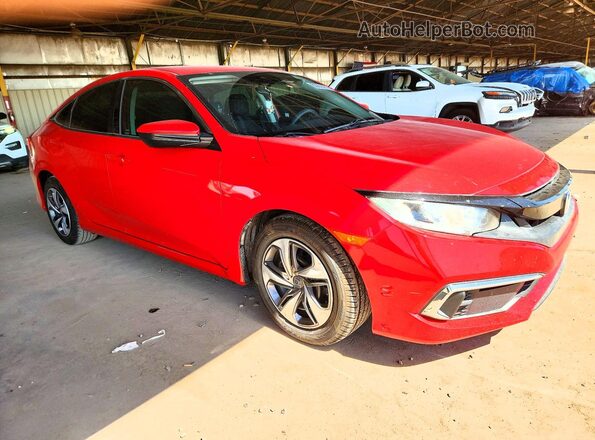 2HGFC2F60LH559784 2020 HONDA CIVIC Red 