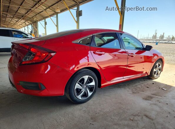 2HGFC2F60LH559784 2020 HONDA CIVIC Red 