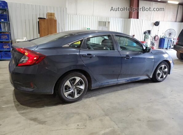 2HGFC2F60LH583941 2020 HONDA CIVIC Blue უკანა მარჯვენა