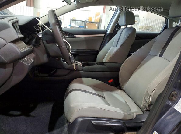 2HGFC2F60LH583941 2020 HONDA CIVIC Blue წინა სალონის ხედი