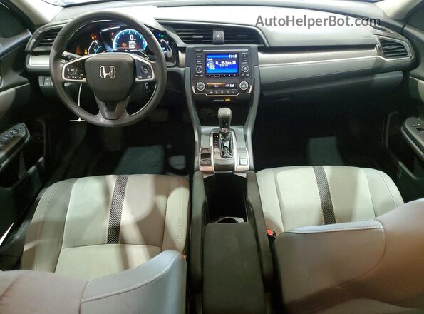 2HGFC2F60LH583941 2020 HONDA CIVIC Blue წინა პანელის ხედი