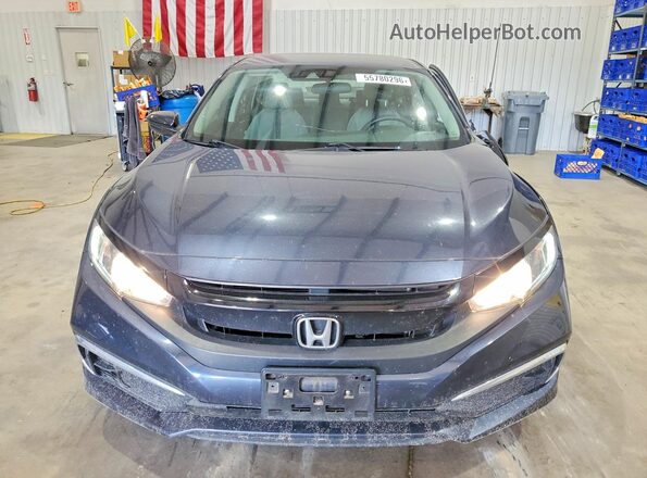 2HGFC2F60LH583941 2020 HONDA CIVIC Blue წინა ხედი