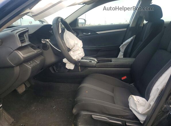 2HGFC2F60MH526897 2021 HONDA CIVIC Черный Вид салона спереди