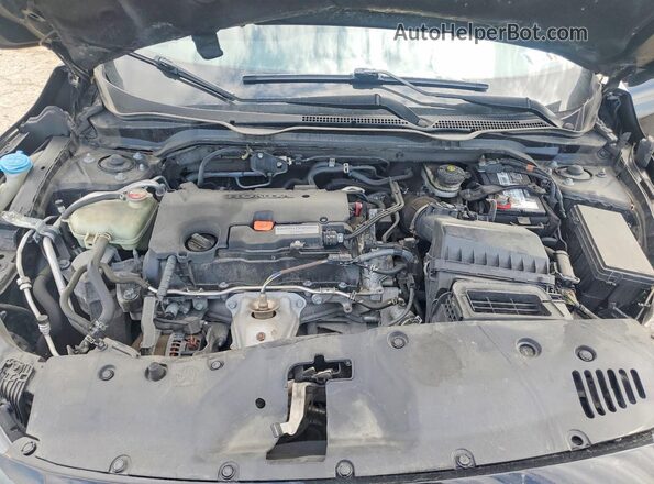 2HGFC2F60MH526897 2021 HONDA CIVIC Черный Вид задней части салона