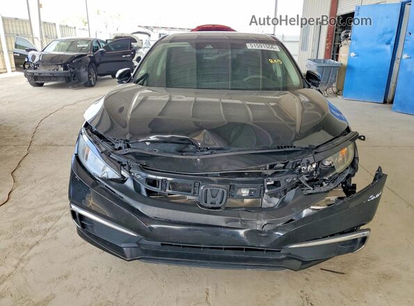 2HGFC2F60MH527354 2021 HONDA CIVIC Black Widok z przodu