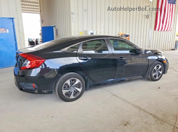 2HGFC2F60MH527354 2021 HONDA CIVIC Black Tył prawy