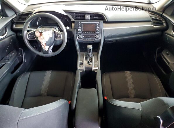 2HGFC2F60MH527354 2021 HONDA CIVIC Black Widok deski rozdzielczej