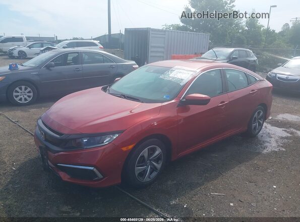 2HGFC2F60MH539875 2021 HONDA CIVIC Red Front left