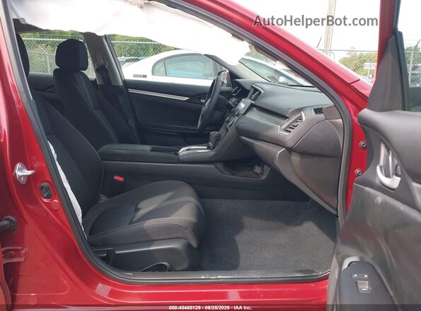 2HGFC2F60MH539875 2021 HONDA CIVIC Red Front interior view