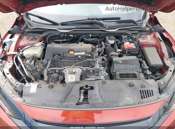 2HGFC2F60MH539875 2021 HONDA CIVIC Red Rear view