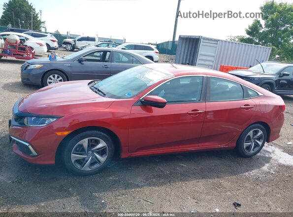 2HGFC2F60MH539875 2021 HONDA CIVIC Red 360 interior view