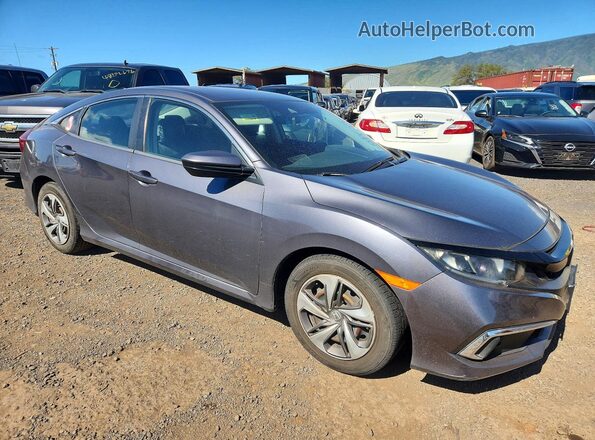 2HGFC2F60MH556417 2021 HONDA CIVIC Charcoal Przód prawy