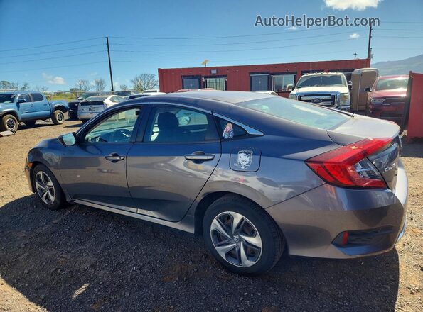 2HGFC2F60MH556417 2021 HONDA CIVIC Charcoal Tył lewy