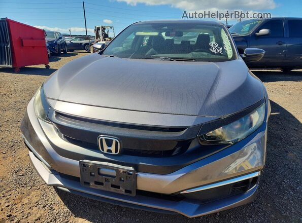 2HGFC2F60MH556417 2021 HONDA CIVIC Charcoal Widok z przodu
