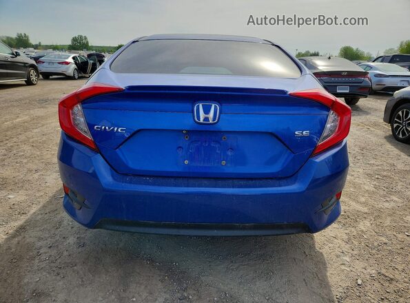 2HGFC2F61JH018384 2018 HONDA CIVIC Blue 