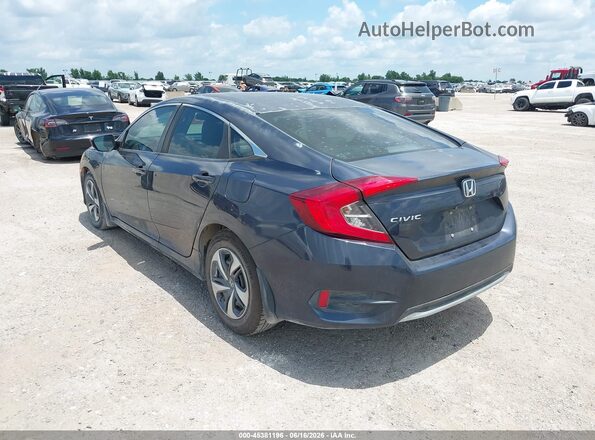 2HGFC2F61KH505019 2019 HONDA CIVIC Blue Հետևի ձախ