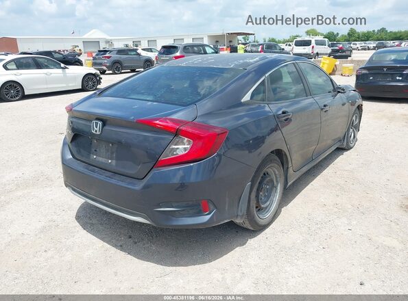 2HGFC2F61KH505019 2019 HONDA CIVIC Blue Հետևի աջ