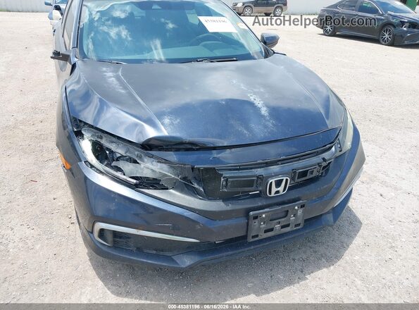 2HGFC2F61KH505019 2019 HONDA CIVIC Blue Դիմացի տեսք