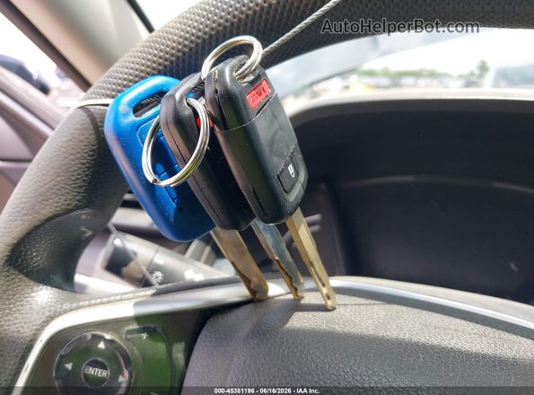 2HGFC2F61KH505019 2019 HONDA CIVIC Blue Առջևի վահանակի տեսք