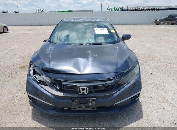 2HGFC2F61KH505019 2019 HONDA CIVIC Blue Սալոնի հետևի տեսք