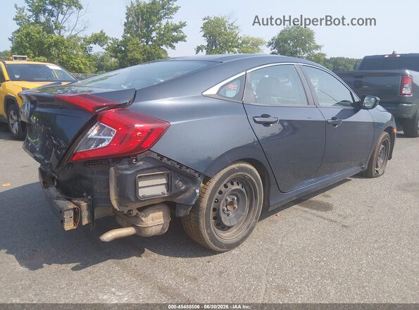 2HGFC2F61KH561722 2019 HONDA CIVIC Navy Задняя правая четверть