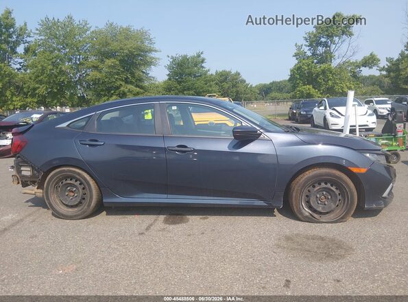 2HGFC2F61KH561722 2019 HONDA CIVIC Navy Вид задней части салона