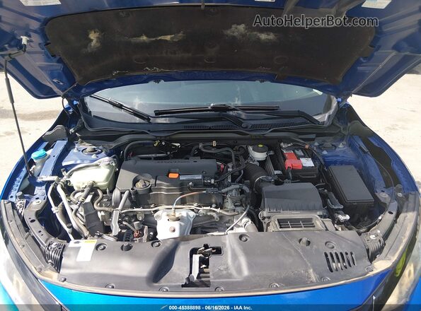 2HGFC2F61KH568993 2019 HONDA CIVIC Blue Vista trasera