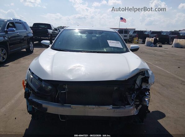 2HGFC2F61KH593988 2019 HONDA CIVIC White Rear interior view