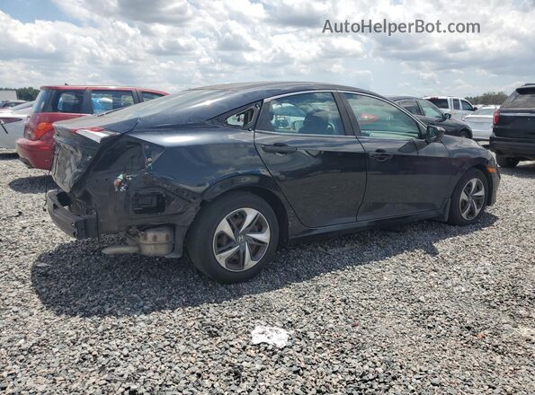 2HGFC2F61LH516765 2020 HONDA CIVIC Charcoal Rear right
