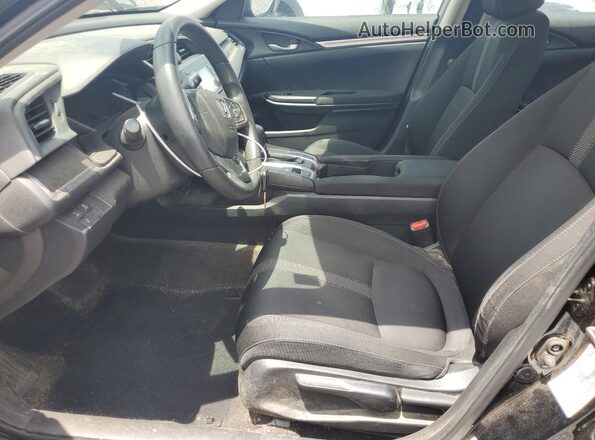 2HGFC2F61LH516765 2020 HONDA CIVIC Charcoal Front interior view