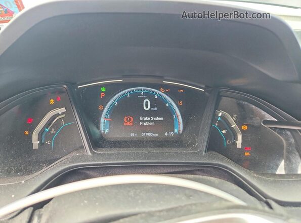 2HGFC2F61LH533386 2020 HONDA CIVIC Blue 