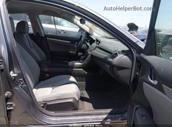 2HGFC2F61LH548941 2020 HONDA CIVIC Gray Սալոնի դիմացի տեսք